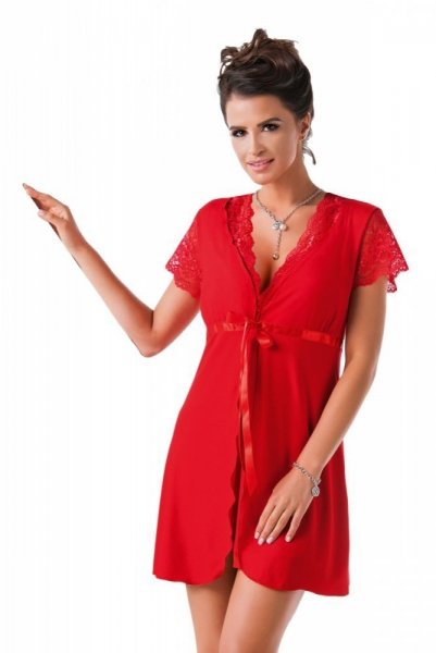 Dámský župan Donna Megi XL červená