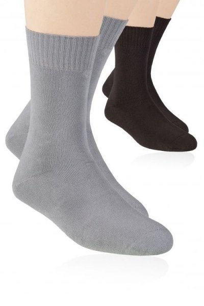 Steven 015 frotte Pánské ponožky 38/40 černá