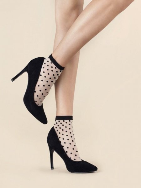 Fiore Cute Ponožky Univerzální black