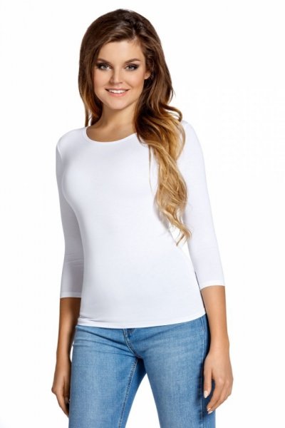 Babell Manati 3/4 bílá Halenka XXXL bílá
