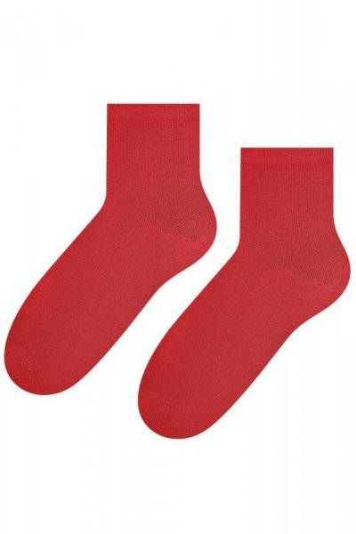 Steven 037 Dámské ponožky 38-40 červená