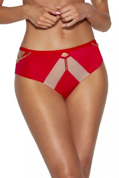 Novika Chloe rouge brazilky Kalhotky XL červená