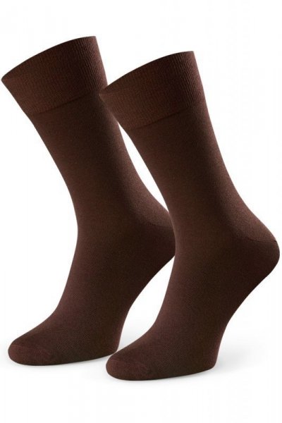 Steven 056 109 hnědé Oblekové ponožky 39/41 hnědá